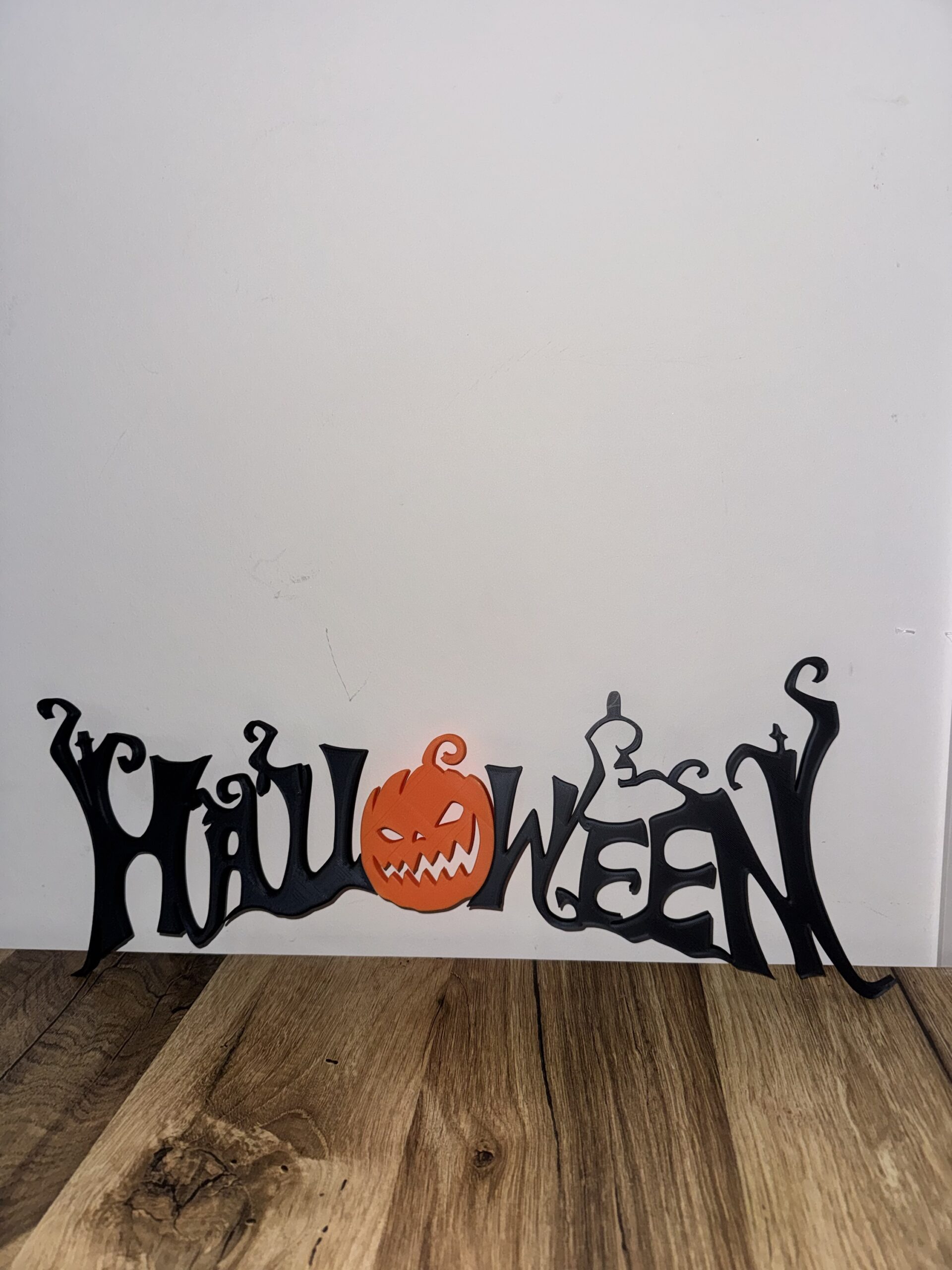 Halloween-Schriftzug „HALLOWEEN“ – 3D-Druck aus 3 Teilen – Bild 2