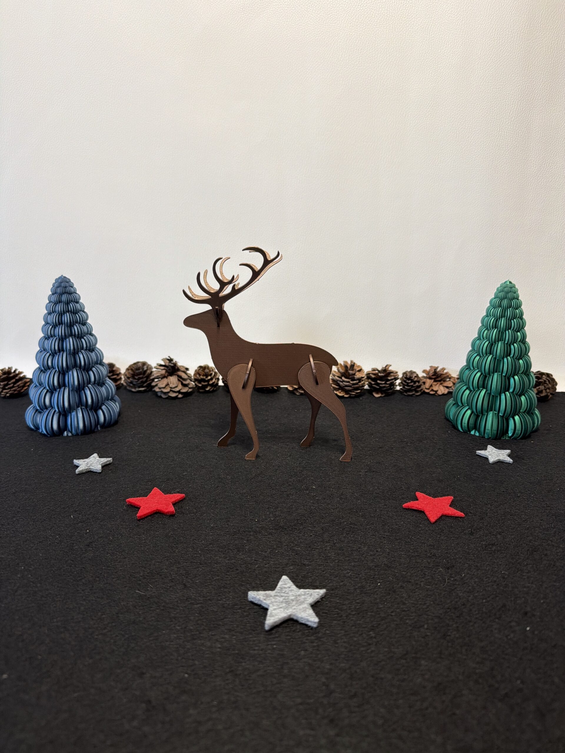 Weihnachtshirsch zum Zusammenstecken – Bild 7