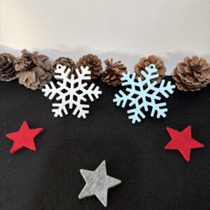 Weihnachtsanhänger „Schneeflocke“