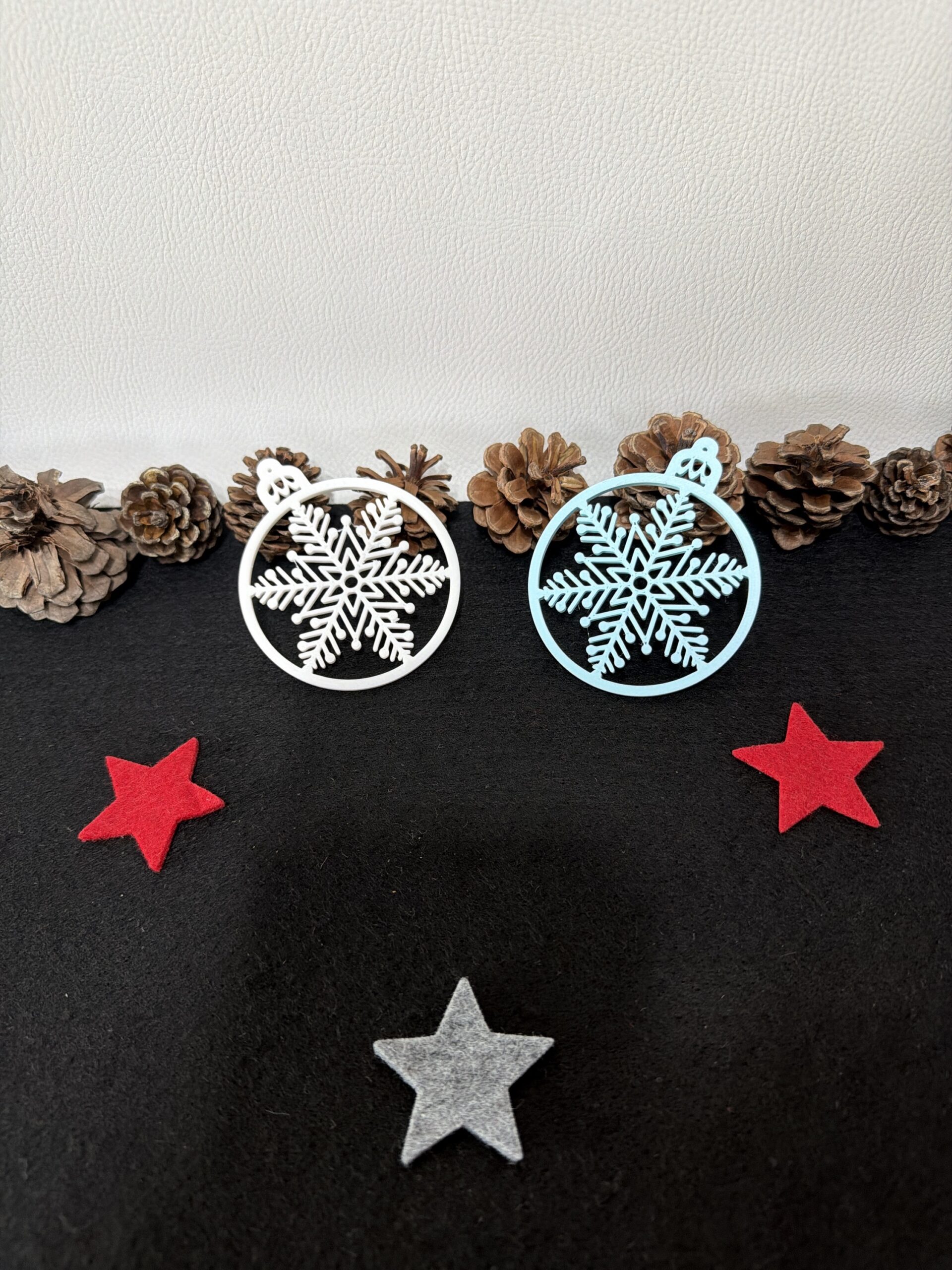 Weihnachtsanhänger „Filigrane Schneeflocke“