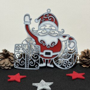 Weihnachtsanhänger „Santa“