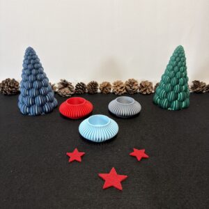 Teelichthalter "ripped" - vers. Ausführungen