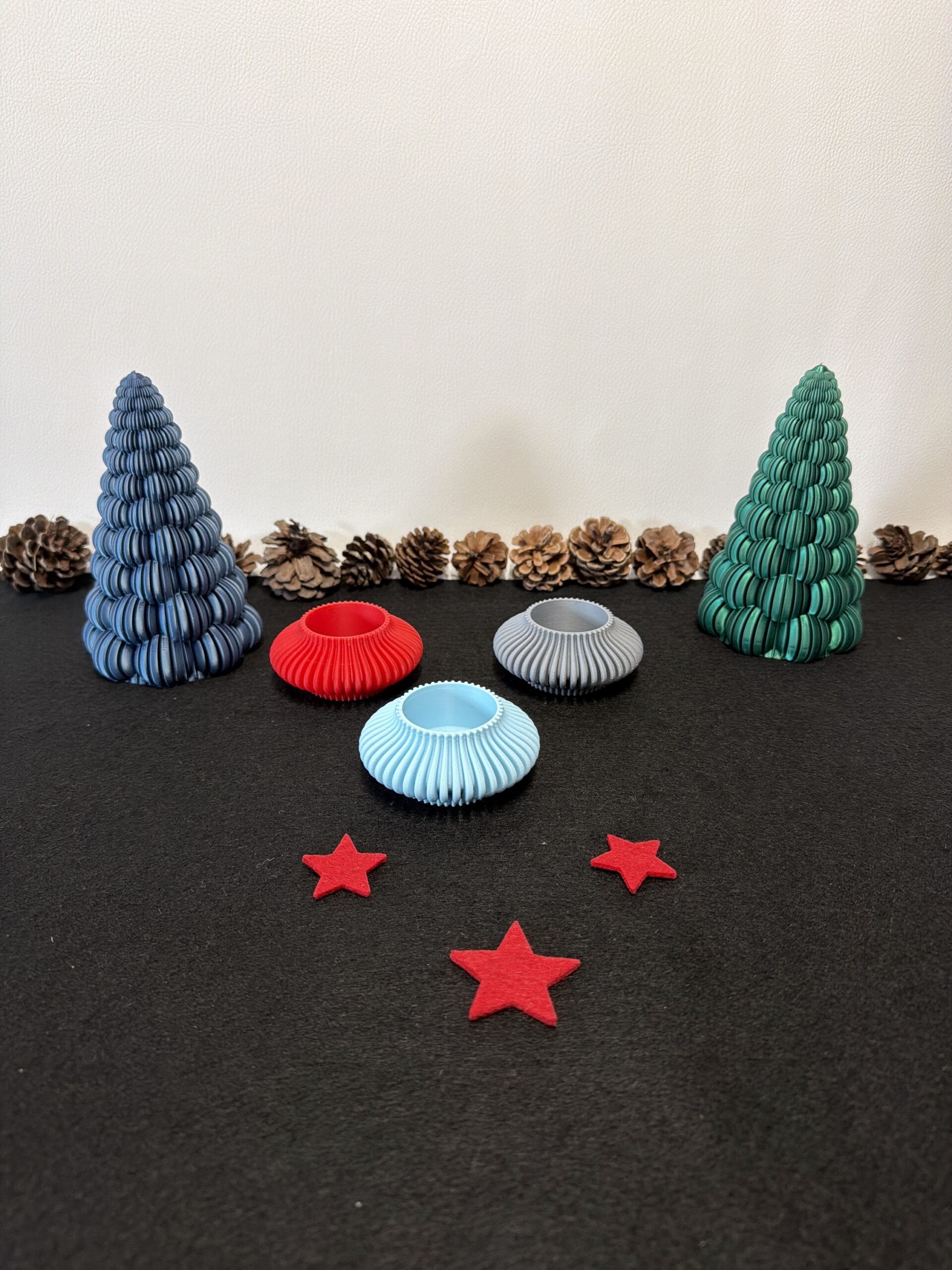 Teelichthalter "ripped" - vers. Ausführungen