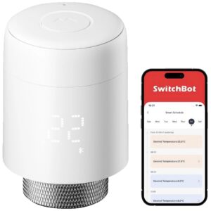 SwitchBot Smartes Heizkörperthermostat weiß
